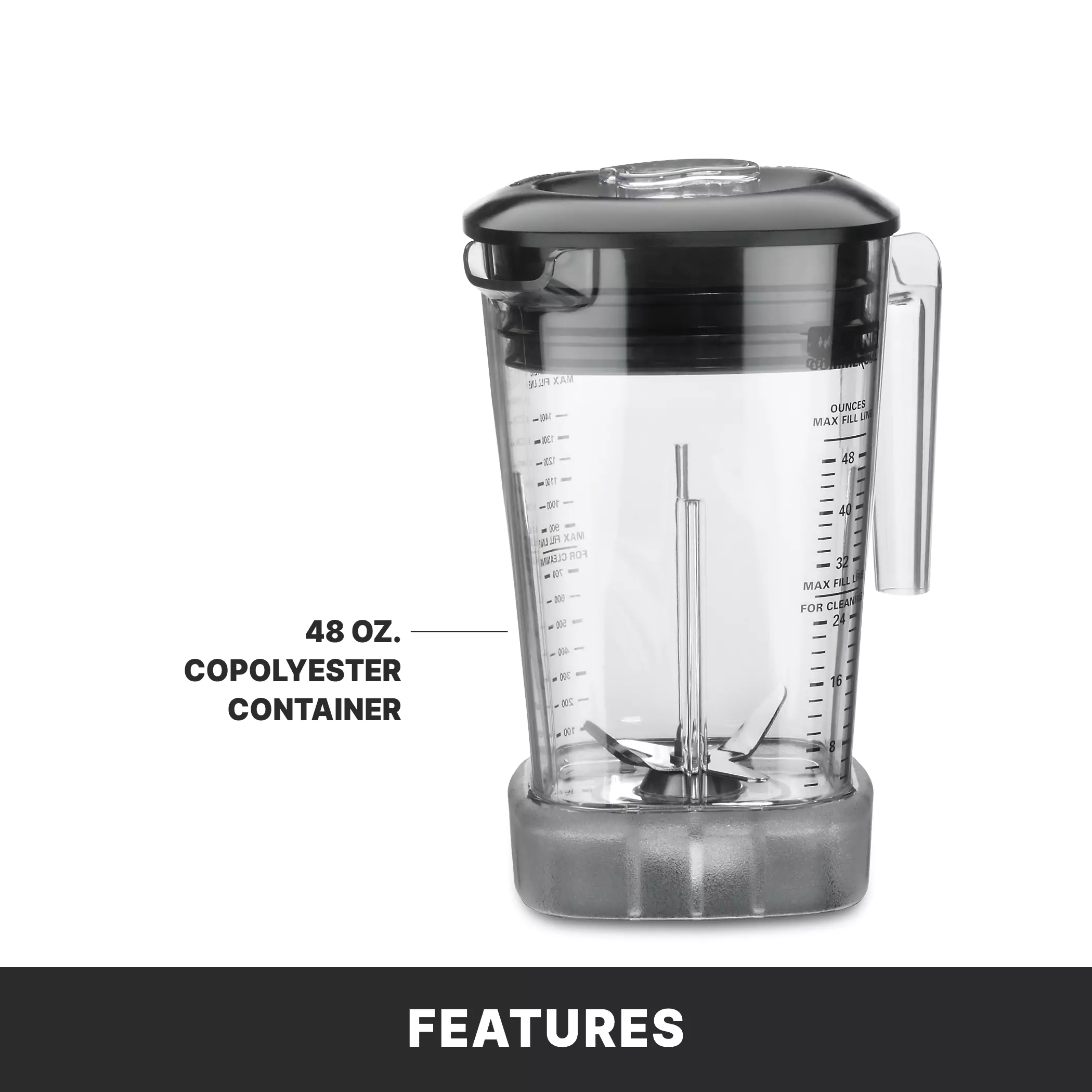 Xtreme Blender with Electronic Keypad and 48 oz. Copolyester Container